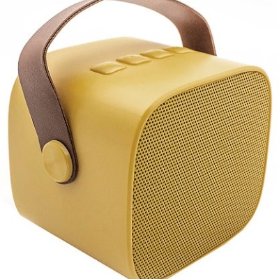 Microfone e Coluna Amarelo | Lalarma