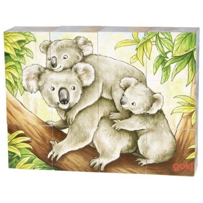 Animais Australianos | Puzzle de Cubos
