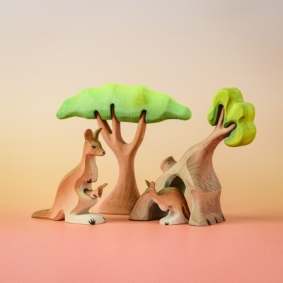 Mamã Canguru e Cria | Bumbu Toys