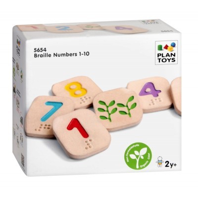 Números Braille | Plan Toys