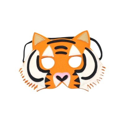 Tigre | Máscara de Feltro