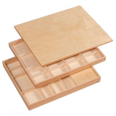 Caixa para Alfabeto Móvel Letra Cursiva - Nienhuis Montessori