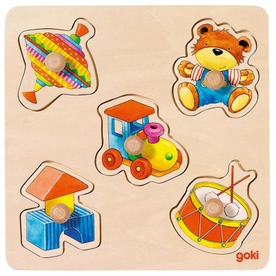 Puzzle de Encaixar Brinquedos - Goki