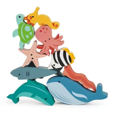 Animais Marinhos de Empilhar | Mentari Toys