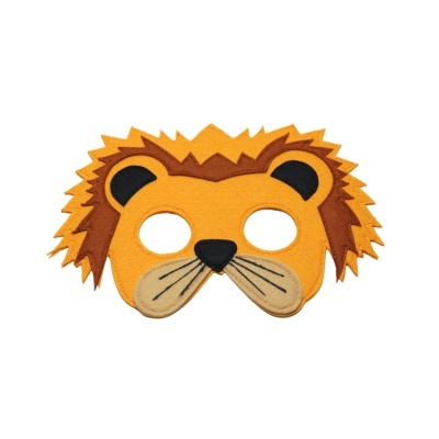 Leão | Máscara de Feltro