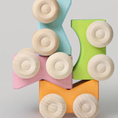 Carro empilhável verde | Grimm's