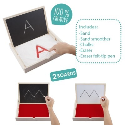 Tabuleiro e Quadro Multissensorial Pré-Escrita | Akros