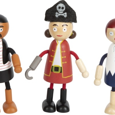 Bonecos Pirata | Maleáveis