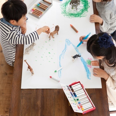 24 Lápis de Cera de Arroz | Kitpas Grande