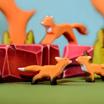 Família de Raposas | Bumbu Toys