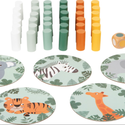 Jenga do Safari | Torre oscilante | Small Foot