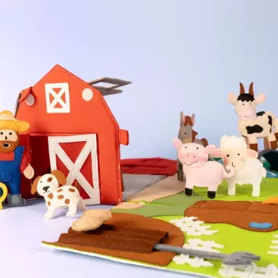 Vida na Quinta Tapete Sensorial | Quiet Book