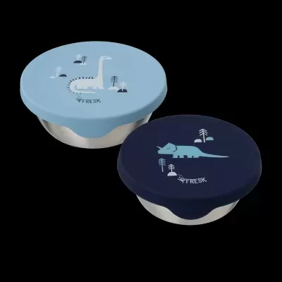 Dino Conjunto de 2 SnackBoxes | Fresk