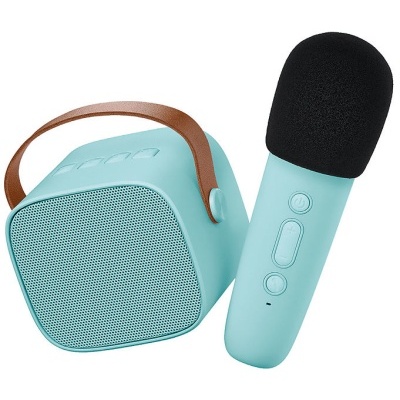 Microfone e Coluna Azul | Lalarma