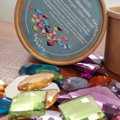 XXL Pedras Coloridas Acrílicas | 28 peças