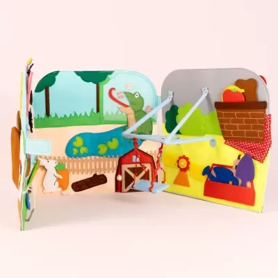 Ao Ar Livre Livro Sensorial | Quiet Book