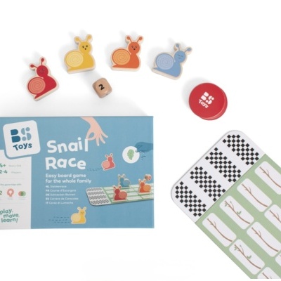 Jogo Corrida dos Caracóis | BS Toys