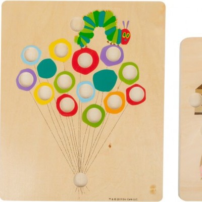 Jogo de Cores e Contagem A Lagartinha Comilona