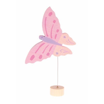 Borboleta Rosa figura decorativa - Grimm's