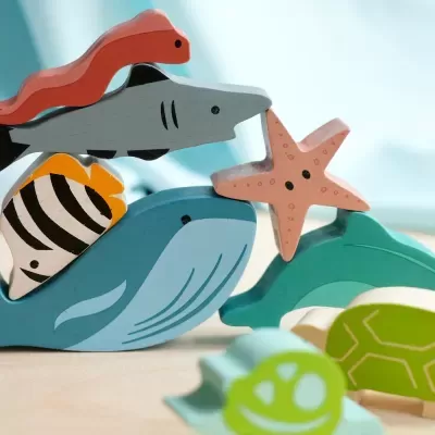 Animais Marinhos de Empilhar | Mentari Toys