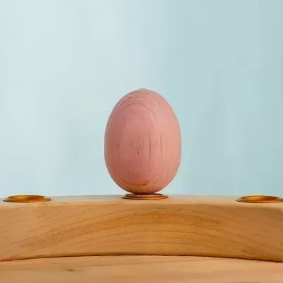 Ovo Cor de Rosa Figura Decorativa  | Bumbu Toys
