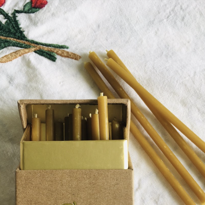 Advento e Aniversário | Vela de Cera de Abelha