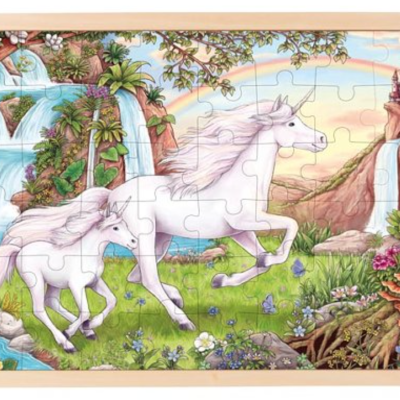 Unicórnios | Puzzle de Peças GRANDE