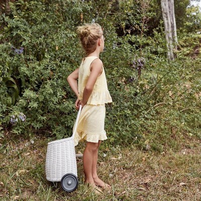 Carrinho de Rattan Várias Opções - Olli Ella