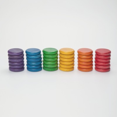 36 Moedas 6 Cores - Grapat