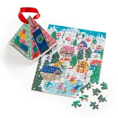 Alpine Cottage | Ornamento Puzzle 130 Peças