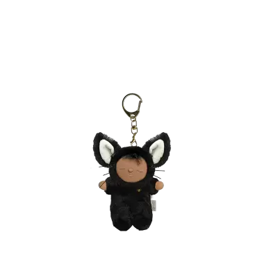 Cozy Bag Charm Gato Nox | Olli Ella
