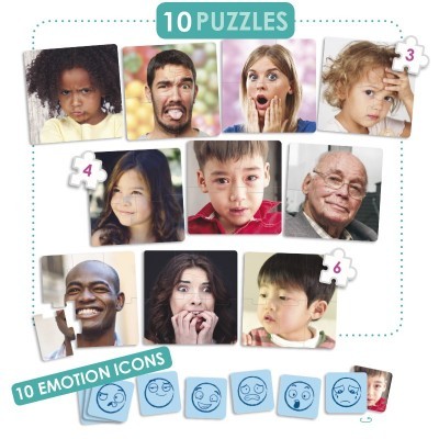 Puzzle As 10 Emoções | Akros