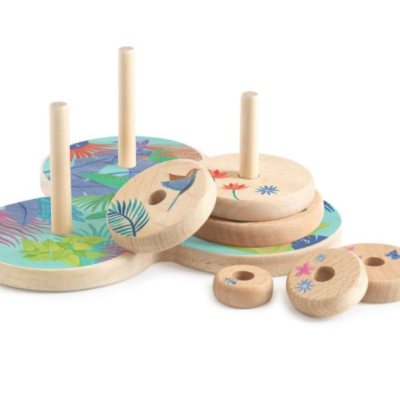 Torre de Hánoi | Jogo de Lógica | Djeco