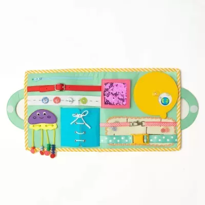 Aventura no Espaço Livro Sensorial | Quiet Book