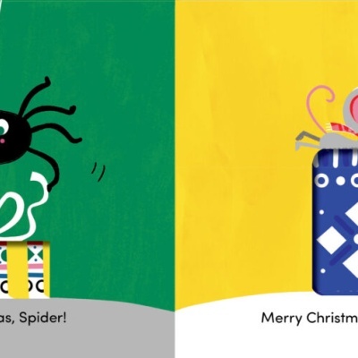 Slide and Peek Santa