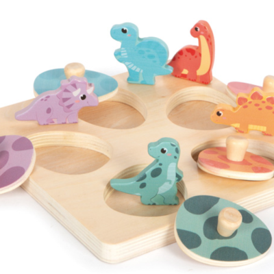 Puzzle de Pegas Dinossauros | Small Foot