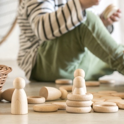 Nins, Argolas e Moedas Natural | Grapat