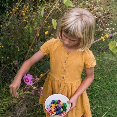 Cogumelos Coloridos Arco-Íris Peças Soltas | Grapat