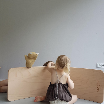 Wobbel Natural SEM Feltro | Prancha de Equilíbrio