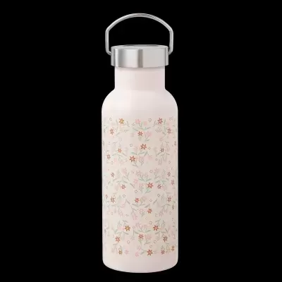 Garrafa Térmica Flores 500ml & Acessórios | Fresk