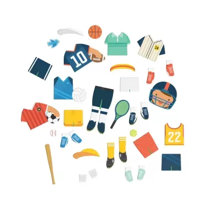 Caixa de Vestir Esportes | Shine Bright