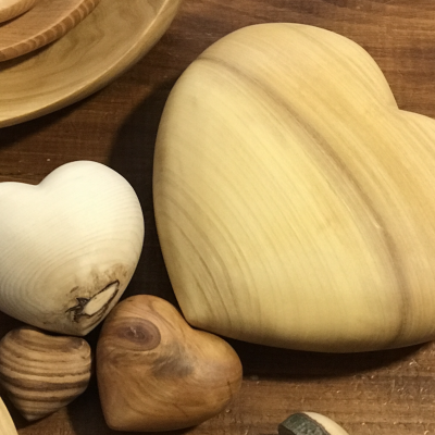 Coração de Madeira | Médio