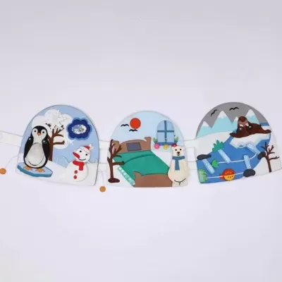 Iglu Viagem | Livro Sensorial | Quiet Book