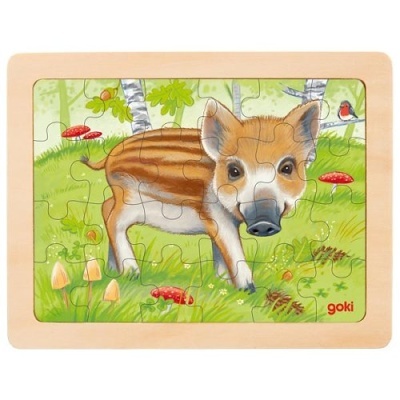Animais da Floresta | Puzzle Pequeno