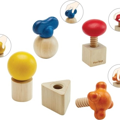 Porcas & Parafusos | Plan Toys