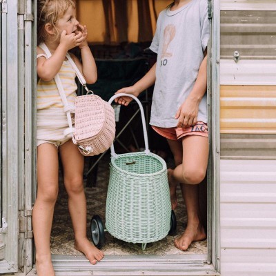 Carrinho de Rattan Várias Opções - Olli Ella