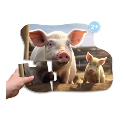 Puzzles Os Animais e suas Crias | Akros