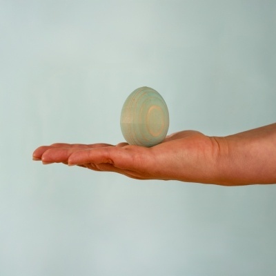 Ovo Azul Figura Decorativa  | Bumbu Toys