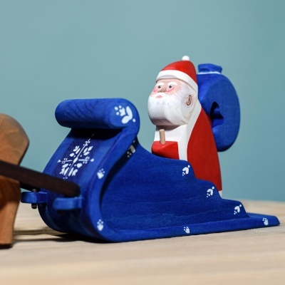 Pai Natal e Rena no Trenó | Bumbu Toys