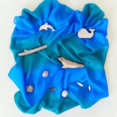 Seda Oceano |  Sarah's Silks